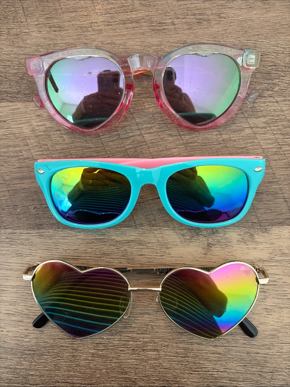 Set of 3 Girl’s Sunglasses
